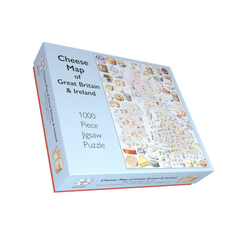 Cheese map great britain - great,