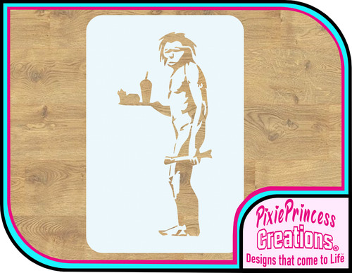 Banksy take away stencil - banksy, ff