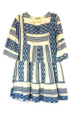 Cotton Dress Medium Blue &