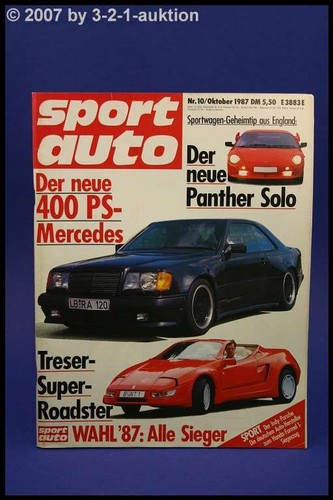 Sport auto treser - 10/87,
