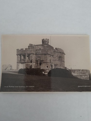 Old postcard pendennis castle - postcard,