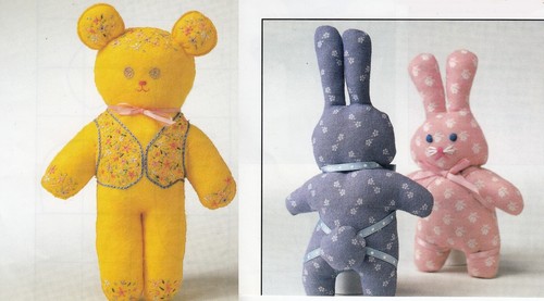 Timothy bear bunnies - bunnies, in