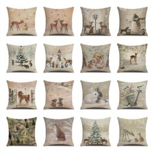 Christmas Snowman Fawn Deer