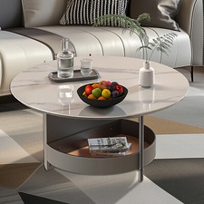 Sintered Stone Round Coffee