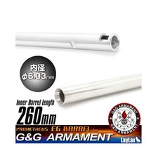 Prometheus Steel 6.03 EG Tight Bore Barrel 260mm G&G CM16 SRL Airsoft 