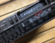 Vintage Black Sharp RG-875 B