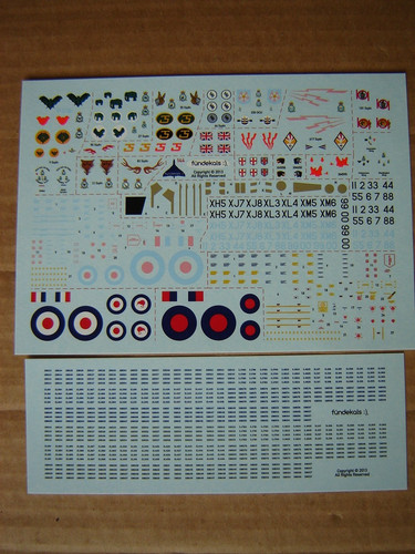 Oop fundekals 144 decals raf - oop,