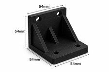 5 PCS Black Plastic Corner