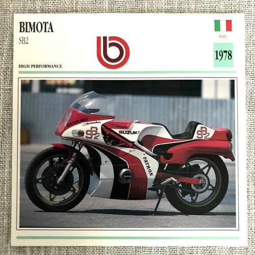 Bimota sb2 high - sb2, performance