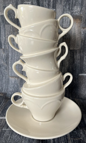 Novelty quirky stacking teacup - stacking,