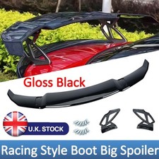 GTSTYLE GLOSS REAR BOOT LID BIG RACING SPOILER WING FOR TOYOTA FOR MR2 III 99-07