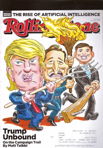Rolling stone magazine march - stone,