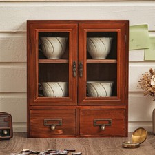 Vintage Desktop Cupboard Small