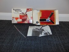 Vintage 1970's BOC Sparklets Draught Beer Tap Complete with opener, Straw, Inst