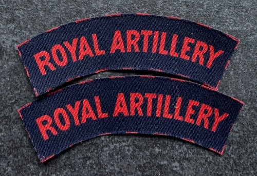 Genuine ww2 royal - royal, artillery