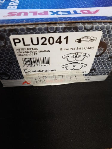 Abtex premium brake pads - premium,
