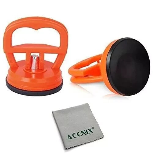 2pcs lcd glass - screen, suction
