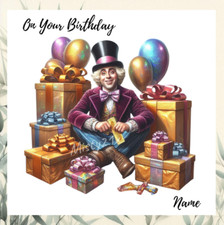 Personalised willy wonka 1971 - willy,