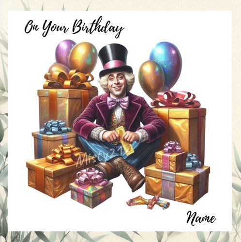 Personalised willy wonka - willy,