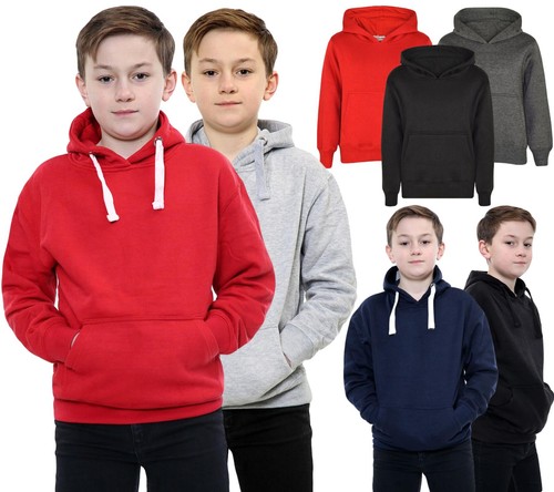 Kids girls boys plain - kids, hooded