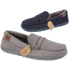 Boys Fleece Moccasin Shoes