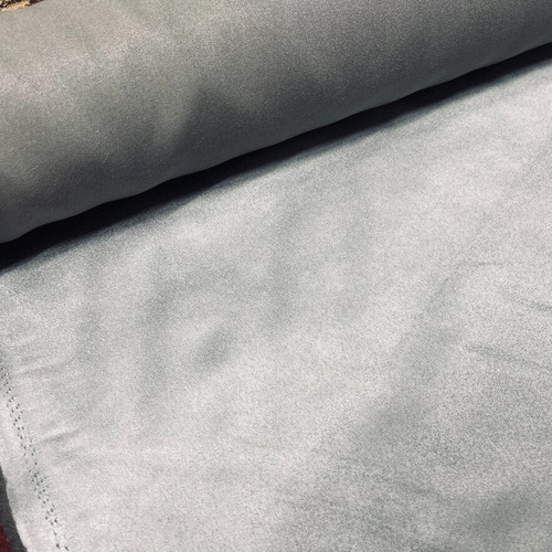 Plain faux suede fabric cars - suede,