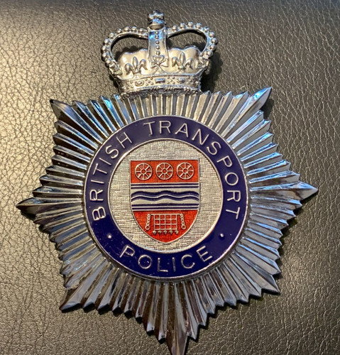 British transport helmet plate - transport,