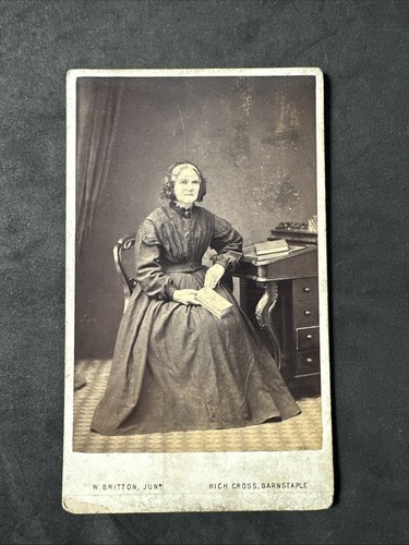 Cdv lady named oliver - lady, by