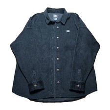 Large Corduroy Shirt Black