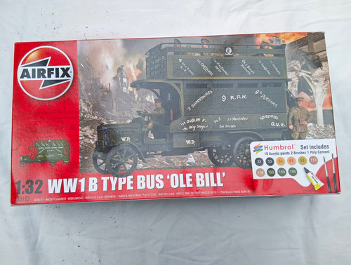 Airfix ww1 type bus - airfix,