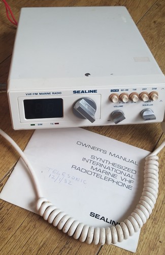 Sealine vhf marine radio - marine,