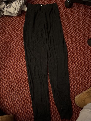 Primark black fleece lined - black,