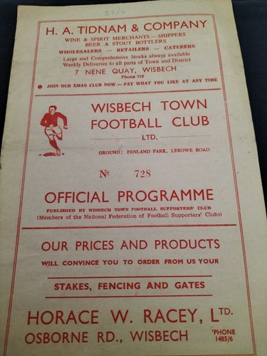 Rare wisbech town mansfield - rare, v