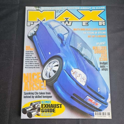Max power magazine june 1999 - max,