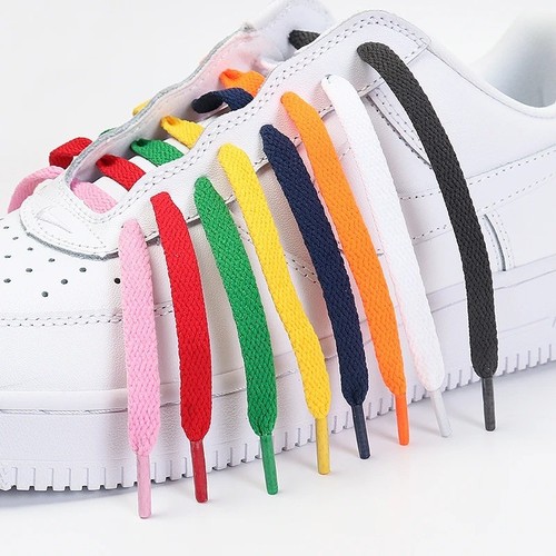 Flat shoe laces for trainers - shoe,