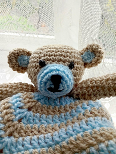 Handmade crochet teddy - crochet, bear