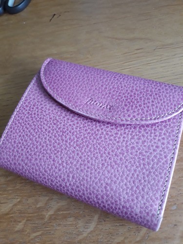 Filofax new pink leather - new,