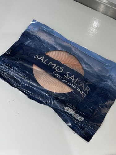 Hot smoked trout - hot,