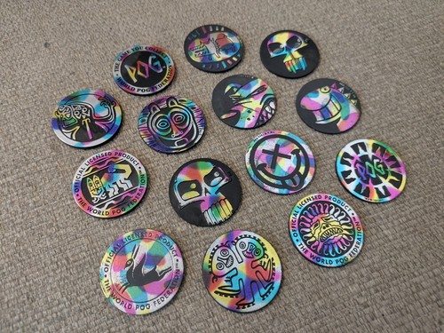Collection 14x pog rainbow - 14x,