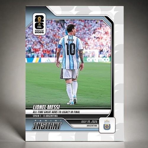 Lionel messi panini instant - lionel,