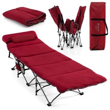 Folding Travel Camping Cot w/