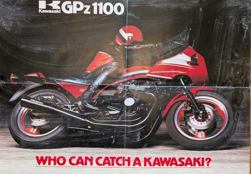 Kawasaki gpz1100 dealer - kawasaki, a2,dealer