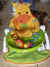Fisher-Price DJD81 Giraffe Sit-Me-Up Portable Baby Chair