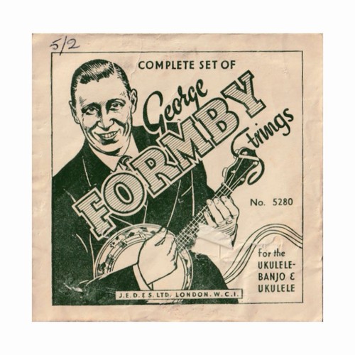 Original george formby ukulele - original,
