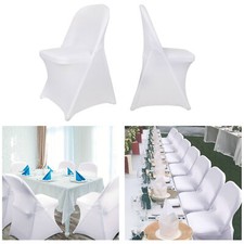 White Spandex Chair Covers