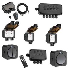 Outdoor Black Weatherproof