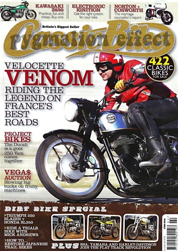 2011 classic bike velocette - bike,