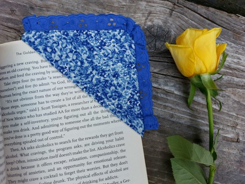 fabric bookmarks