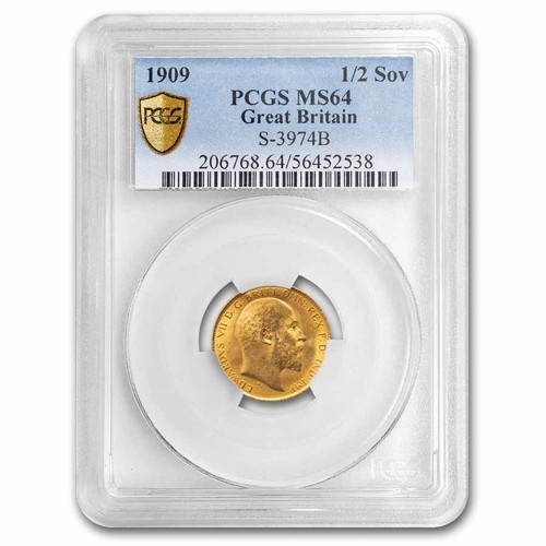 1909 great britain - 1909, gold