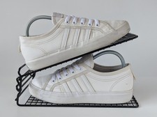 Adidas Nizza B25292 Women’s White Leather Low Top Trainers UK 4 US 4.5